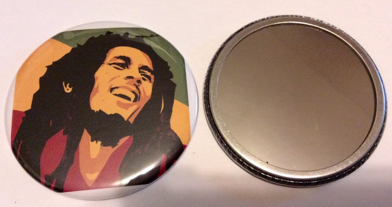 Pocket Mirror Bob Marley image 1