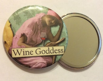 8  WINE GODDESS MIRRORS for Carole