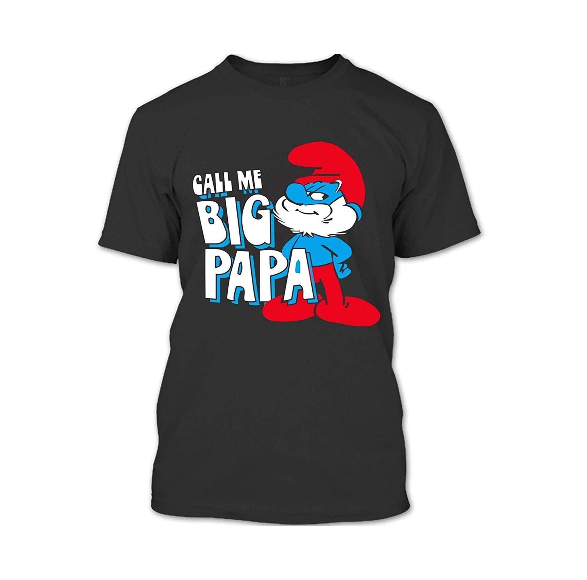 Call Me Big Papa T Shirt Papa Smurf 