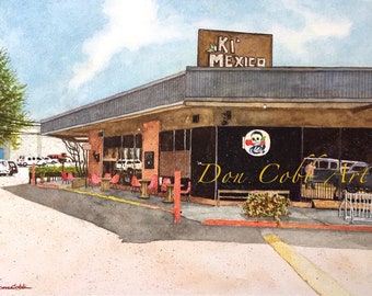 Shreveport - Kí Mexico - Mexican Restaurant, Grill,  Art Prints, Framed Prints, Canvas Gallery Wrap Prints