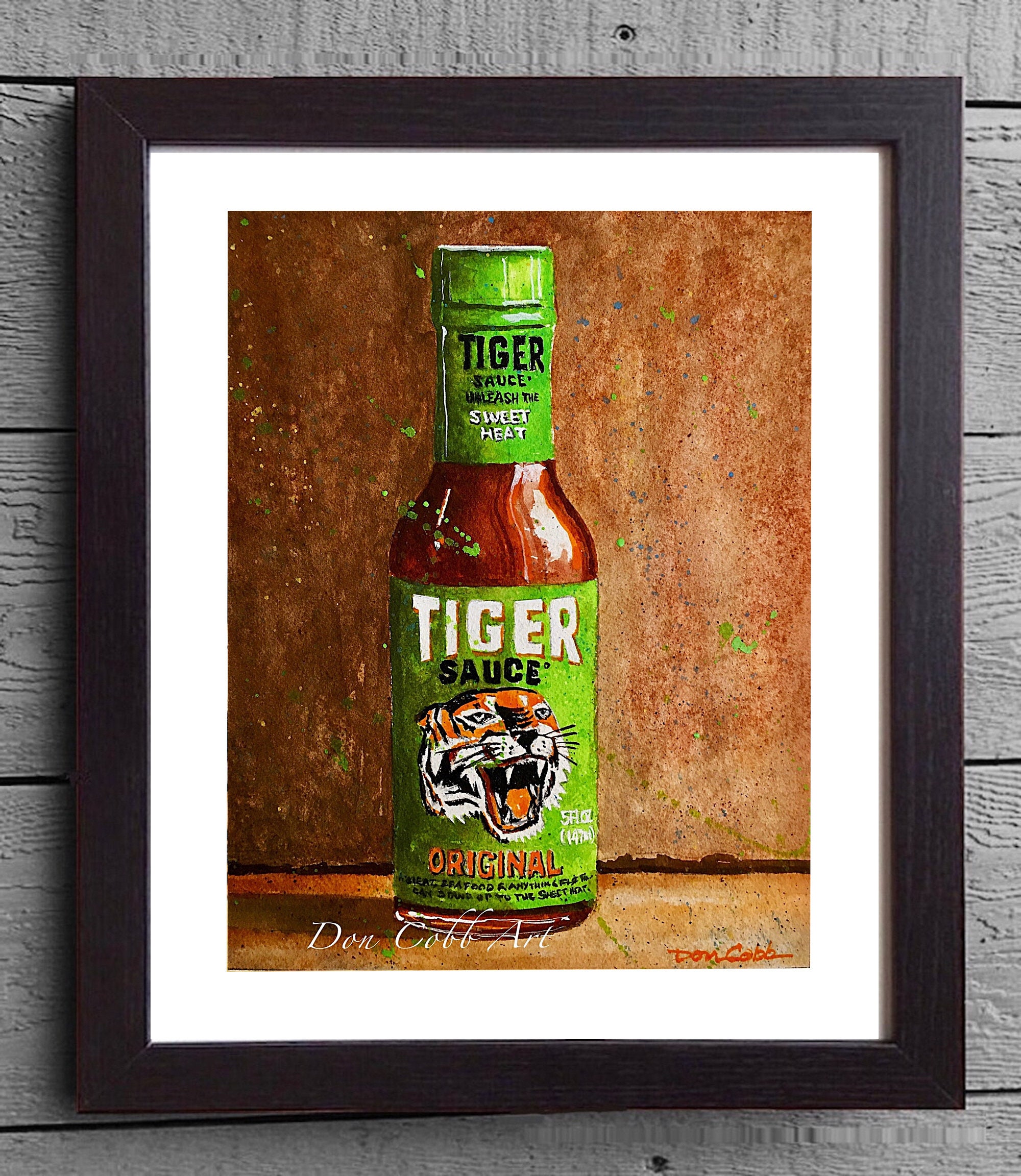 Tiger Sauce_hot Sauce_lsu_art Prints_framed Prints_canvas Gallery