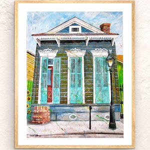 New Orleans Art, French Quarter Art, Canvas Gallery Wrap Prints , Framed Prints, Signed Art Prints - French Quarter Morning