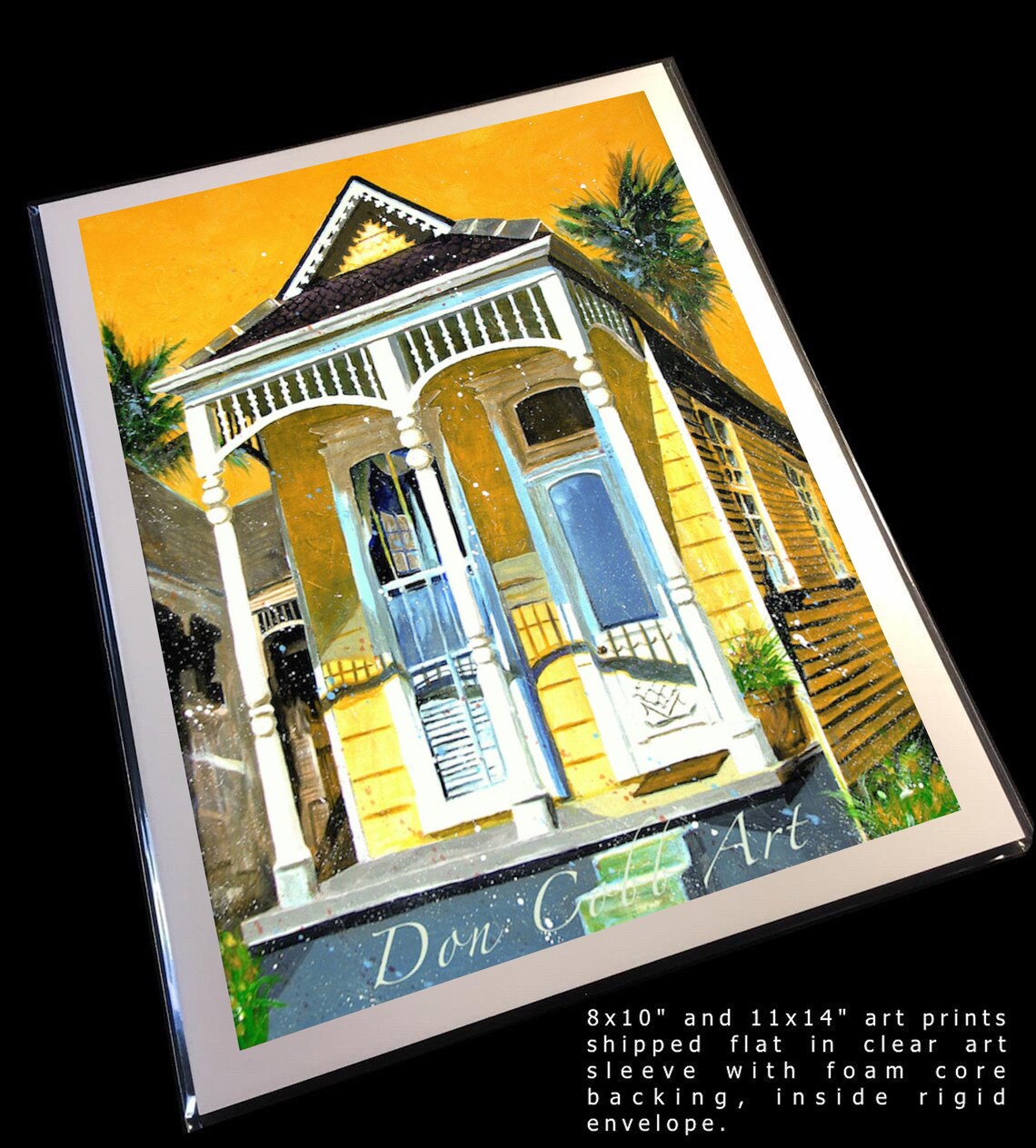 Shotgun House Art 11x14