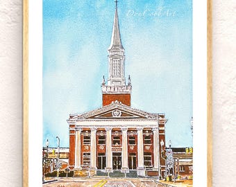 Shreveport First Methodist Church Art, Signed and Numbered Prints