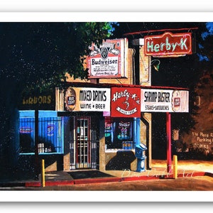 Herby K's Seafood Restaurant Cafe Diner Shreveport Art Prints Framed Prints Canvas Gallery Wrap Prints image 5