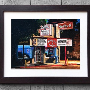 Herby K's Seafood Restaurant Cafe Diner Shreveport Art Prints Framed Prints Canvas Gallery Wrap Prints image 2