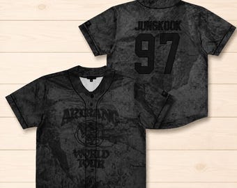 Custom BTS Arirang 2026 World Tour Jersey | Kpop BTS concert merch, Bangtan fan apparel