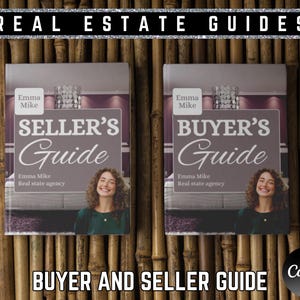 Real Estate Seller Guide & Home Buyer Guide Bundle, NAR Settlement, Real Estate Marketing, Buyer Agent Commission, Listing Presentation