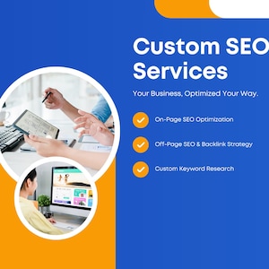 Custom SEO Services | Website Optimization | Keyword Research, On-Page SEO, Ranking Boost