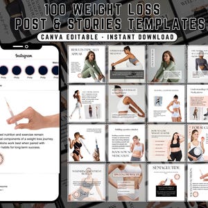 Semagluetide Weight Loss Instagram, Tirzepatide Social Media, Medical Weight Loss Social Media, Weight Loss Business Social Media, GLP1