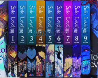 Solo Leveling Manga Vol 1-9 English Full Set Manhwa Comic New by Chugong Fast Shipping