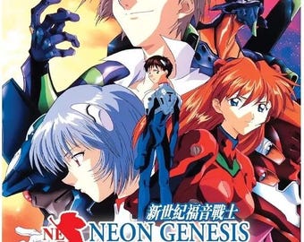 DVD Anime Neon Genesis Evangelion Complete TV Series (1-26) +6
