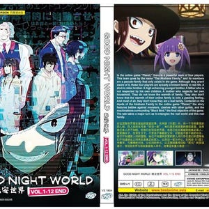 Anime Dvd Good Night World Vol.1-12 End ~Doppiato in inglese~Regione Tutte + Spedizione gratuita