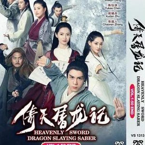 DVD Chinese Drama Series Heavenly Sword and Dragon Slaying Saber Volume.1-50 End [English Subtitle & All Region] with Free Shipping