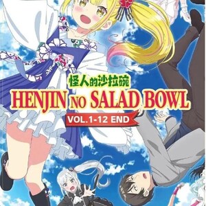 Anime-dvd Henjin no Salad Bowl Complete tv-serie vol.1-12 einde Engelse ondertiteling ~ met gratis DHL Express-verzending