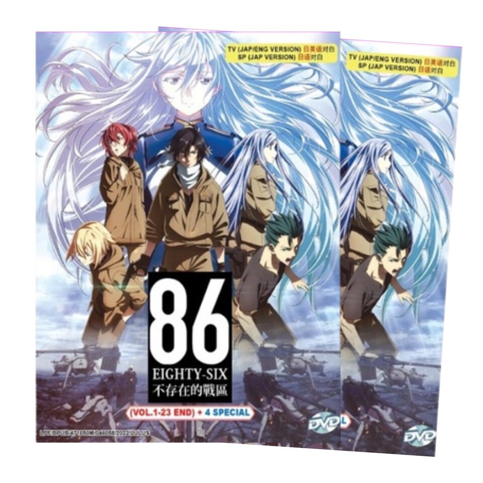ANIME Dvd~english Dubbed~86 Eighty Six(1-23end+4 Special)all