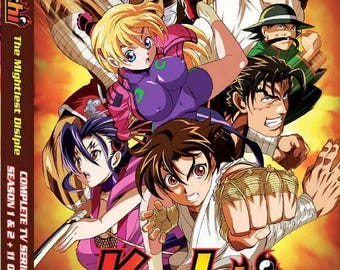 史上最強の弟子ケンイチ VOL.1-50 完 + 11 OVA DVD アニメ英語吹き替え
