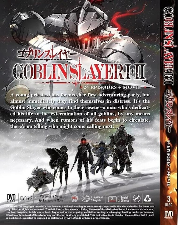 Goblin Slayer Season 1+2 + Movie Anime DVD (english Dub) Free