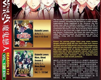 DVD Anime Diabolik Lovers Complete Season 1+2 (vol.1-26 End