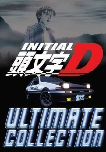 DVD Initial D Ultimate Collection English Dubbed & Japanese Audio