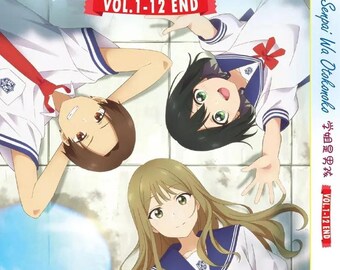 DVD Anime Senpai Wa Otokonoko(1-12End) DVD Box Set English Subtitle And All Region- Free Shipping Via DHL Express