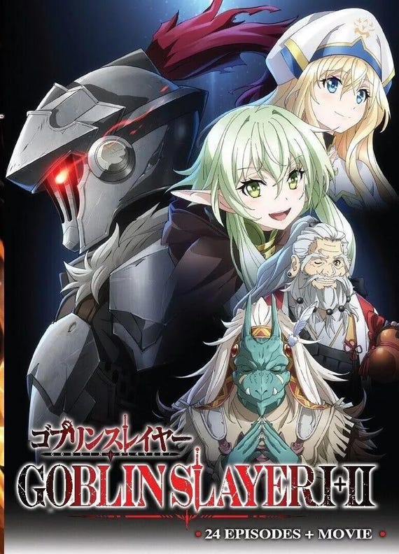 Goblin Slayer Season 1+2 + Movie Anime DVD (english Dub) Free