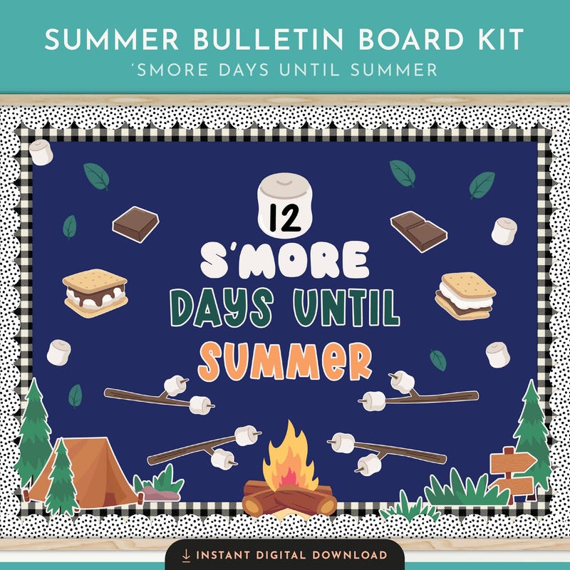 Camping Bulletin Board - Etsy