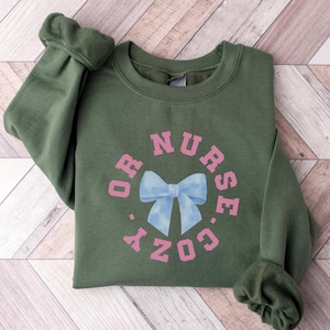 Sudadera acogedora para enfermera de quirófano: regalo para enfermeras de cirugía