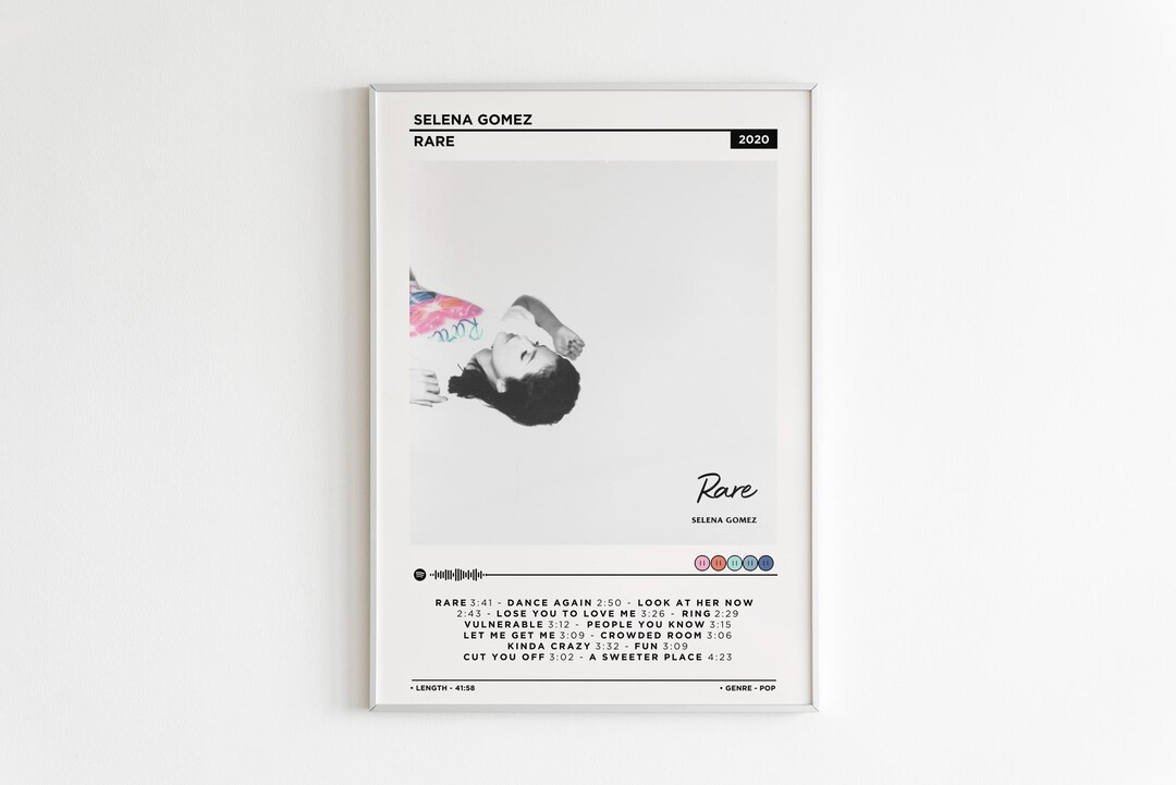 Selena Gomez Rare Album Poster / Album Cover Poster / Music Gift