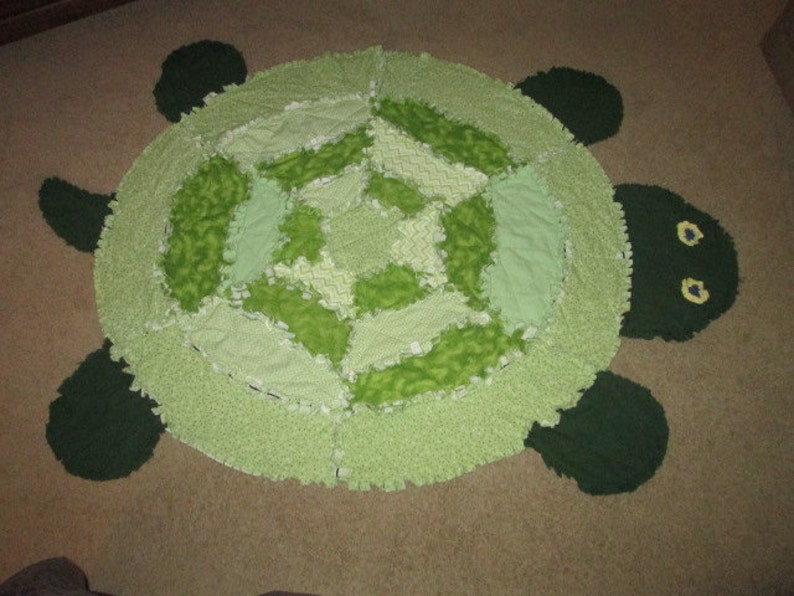 Turtle Rag Quilt