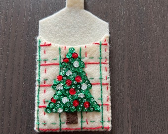 Gift Card Holder-Christmas Tree