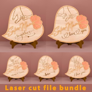 Paquete de personalización Archivo cortado con láser para el Día de la Madre SVG, Regalo para mamá, Día de la Madre svg, Regalos para el Día de la Madre, Archivo svg Glowforge, Archivo cortado con láser
