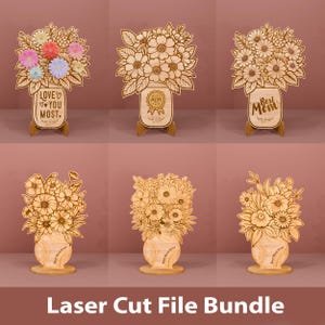 Vase Blumenhalter SVG, ausgewählt für Mama Blumenständer SVG, Blumenhalter Zeichen, Geschenk für Großmutter, Geschenk für Mama SVG, Mama Blumen SVG