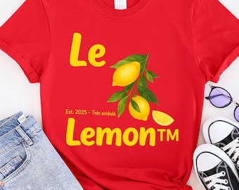 Locally Grown Vintage Lemon Shirt French Saying Garden Theme Summer Fruit Graphic Squad Tee