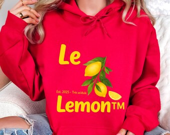 Locally Grown Vintage Lemon Hoodie French Saying Garden Theme Summer Fruit Graphic Hoodie Shirt