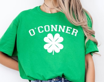 Personalized Shamrock T-Shirt: Custom Irish St. Patrick's Day Shirt