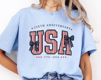 USA Semiquincentennial Shirt 1776 2026 America 250th Anniversary Patriotic 4th Of July Tee