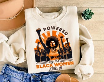 Black History Month Sweatshirt: Melanin Empowerment, Black Lives Matter