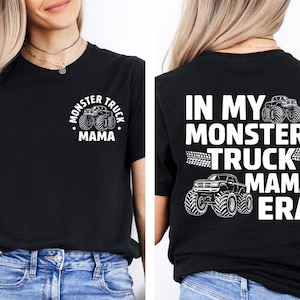 Monster Truck Mama T-Shirt, Pregnant Mom Shirt, Monster Truck Shirt, Boy Birthday Party Shirt, New Mom Shirt, Baby Shower Gift, New Mom Gift