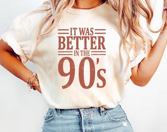 Retro Vibe 80s Comfort Colors© Shirt, It Was Better in the 80s Tee, Vintage Distressed Graphic Apparel, Nostalgia Top, 1980s Culture Shirt