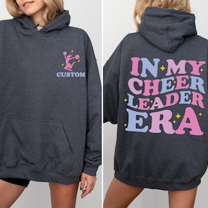 Custom 'In My Cheerleader Era' Hoodie: Cheerleader Gift