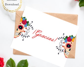 Poshmark Gracias Note, Poshmark Thank You Cards in Spanish, Poshmark Thank You Note Template, Poshmark Thank You Postcard