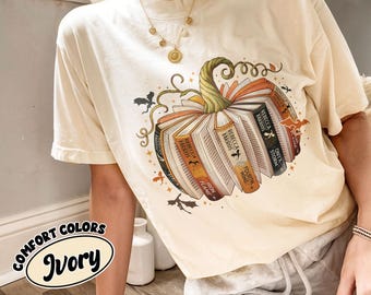 Fourth Wing Book Pumpkin Comfort Colors Shirt, Fourth Wing Spooky Shirt, Dragon Lover Gifts, Book Lover Tee, Iron Flame Onyx Storm Fan Shirt