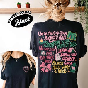 Camping Girl Comfort Colors Shirt, Beverly Hills Camping Movie Tee, Gift For Scout Troop, We&#39;re the girls from Beverly Hills
