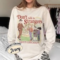 Don't Talk To Strangers Comfort Colors Shirt, Funny St5 Movie T Shirt, Mr. Whatsit Stranger Tee, Safety Education