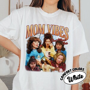 90’S Mom Vibes Comfort Colors Shirt, Funny Mom Shirts, Cool Moms Club T Shirt, Funny Mom Life Tee, Mother's Day Gift, Cool Mom Gifts image 3