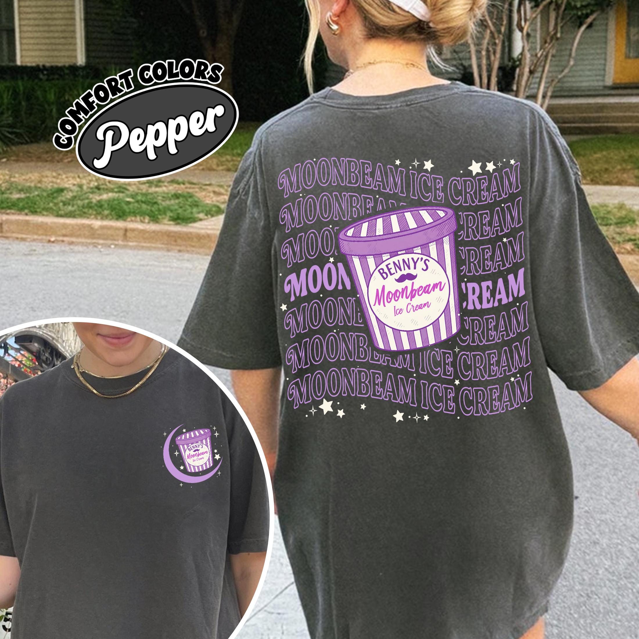 Moonbeam Ice Cream Shirt Comfort Colors, America Concert