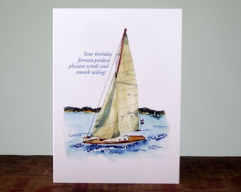sailboat card etsy