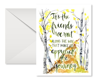 Friendship cards, Aspen trees, Colorado