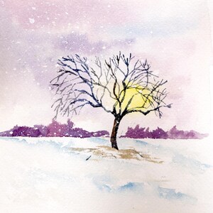 Four Seasons Art Tree Artl Seasonal Tree Art Printsl Watercolor Tree ...